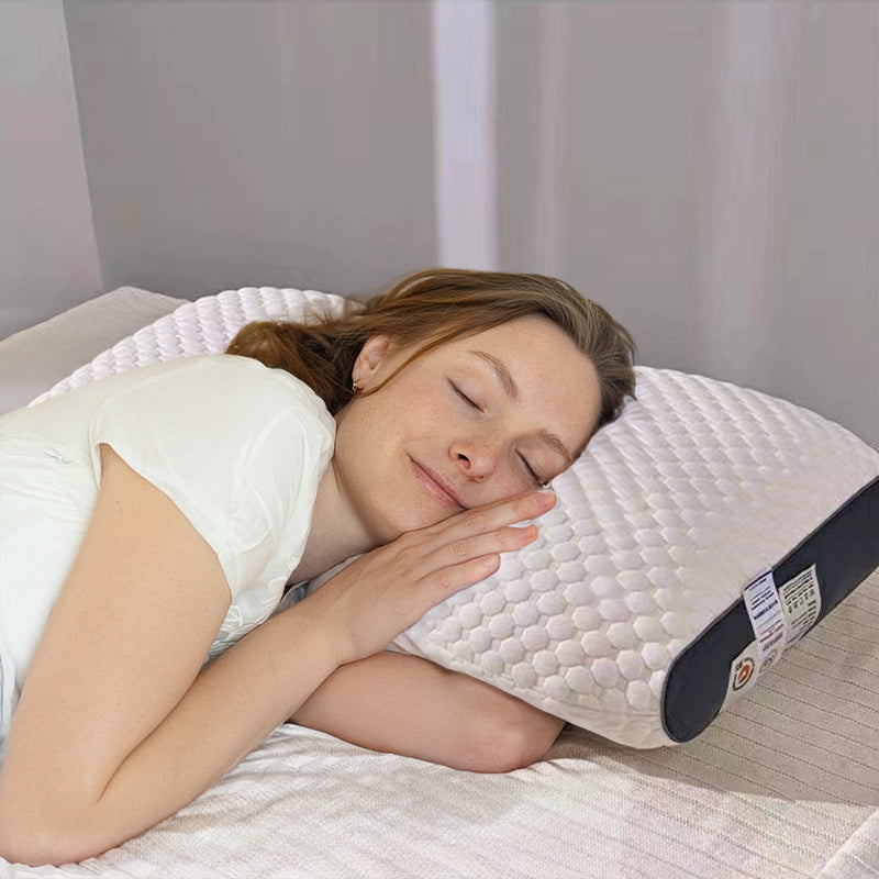 SPA Sleep Pillow Neck Support Orthopedic Massage Home Use