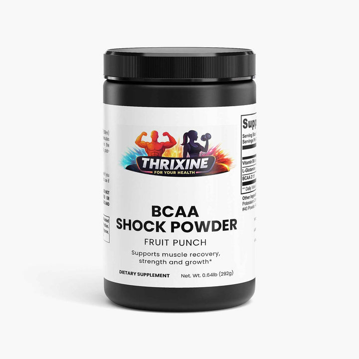 BCAA Shock Powder (Fruit Punch) Made in the USA