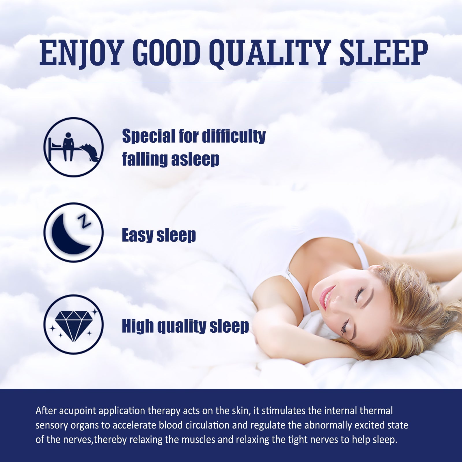 Sleep Aid Patch Body Relief Acupoint Health Care Patch