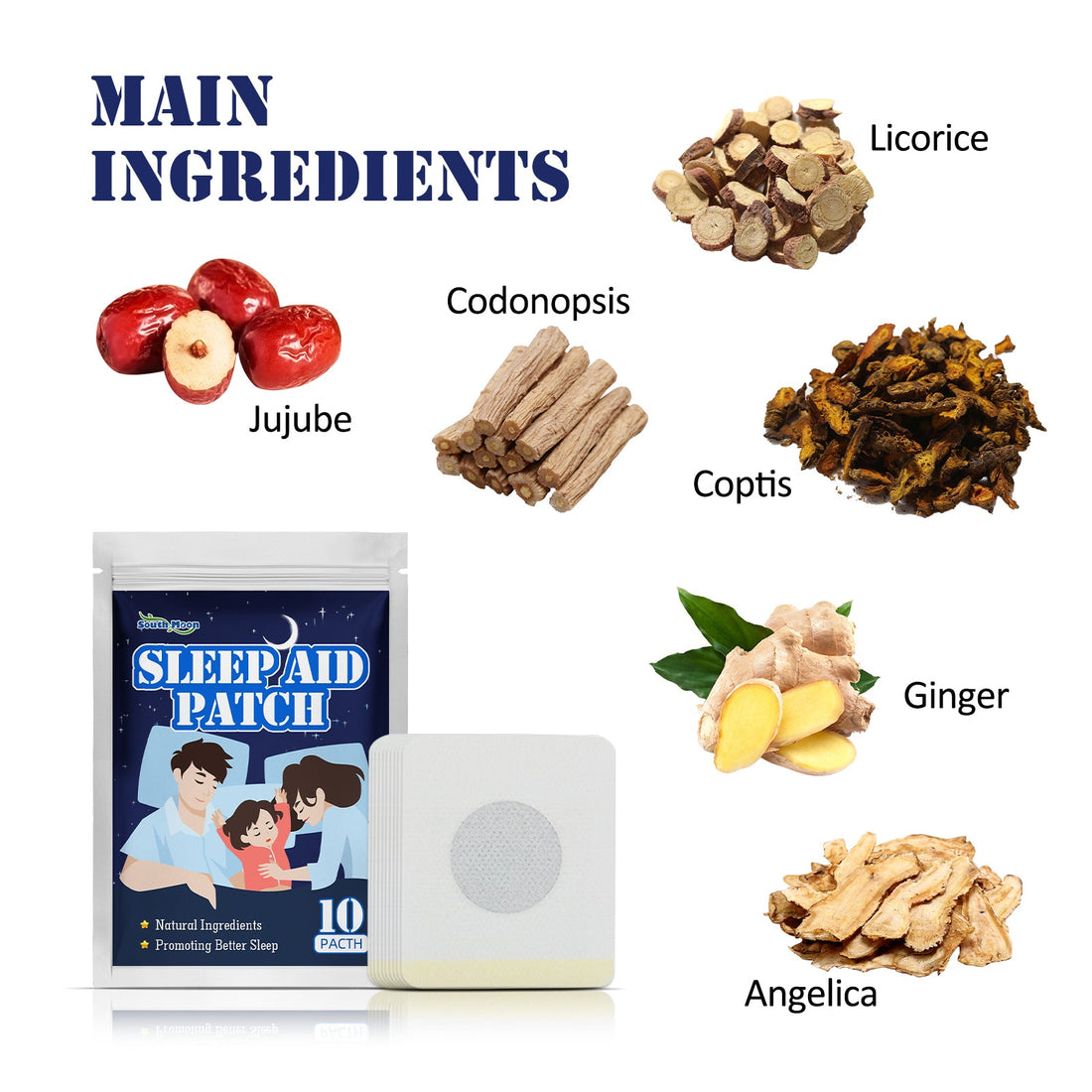 Sleep Aid Patch Body Relief Acupoint Health Care Patch