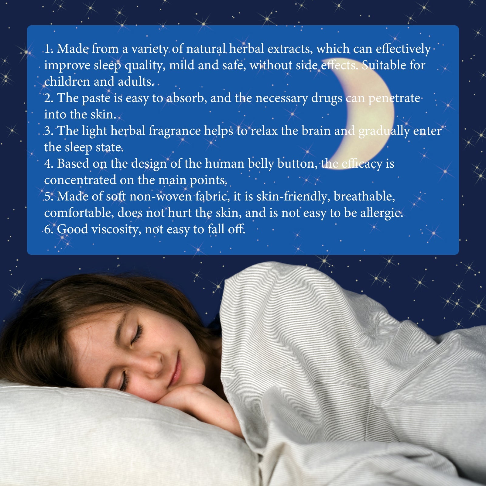 Sleep Aid Patch Body Relief Acupoint Health Care Patch