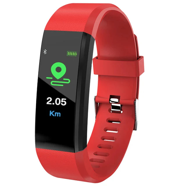 Smart Watch Heart Rate Blood Pressure Fitness Tracker Unisex