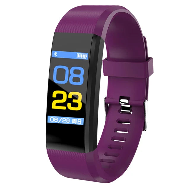 Smart Watch Heart Rate Blood Pressure Fitness Tracker Unisex