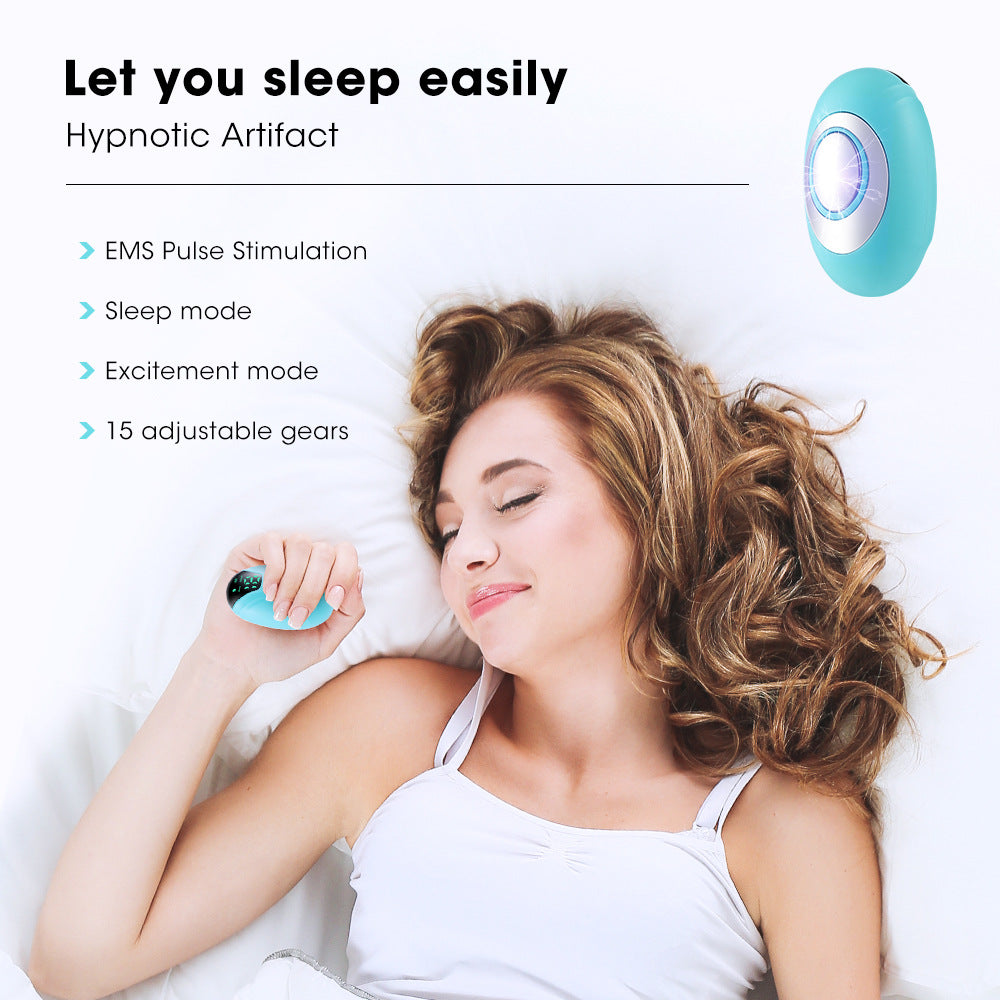 Microcurrent Pulse Sleep Aid Device Anxiety Relief Relaxation Tool
