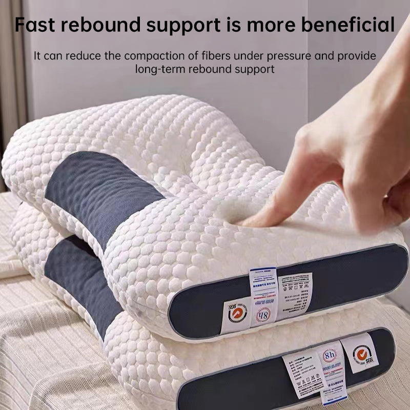 SPA Sleep Pillow Neck Support Orthopedic Massage Home Use