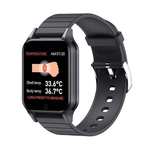 T96 Smart Watch Body Temperature Heart Rate Fitness Tracker
