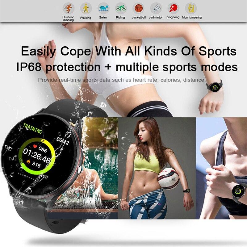 Smart Watch Heart Rate Blood Pressure Fitness Tracker Android