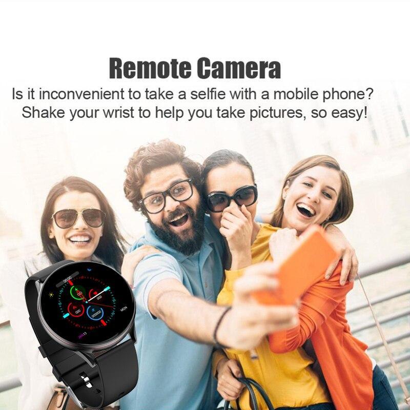 Smart Watch Heart Rate Blood Pressure Fitness Tracker Android