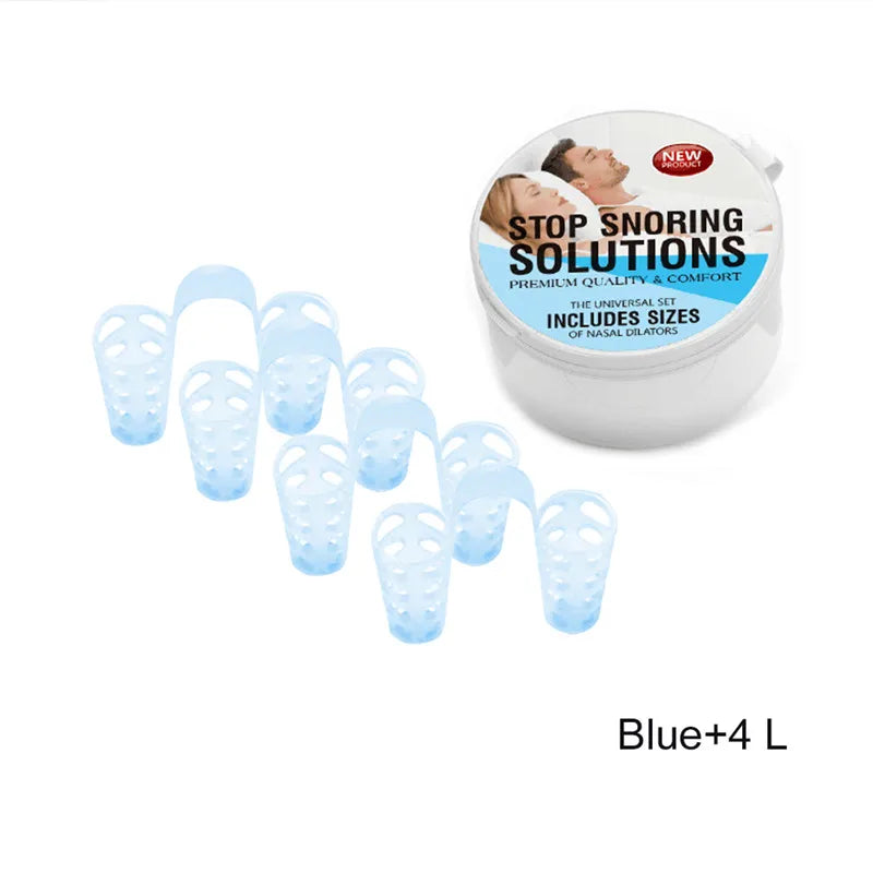 Anti Snore Nose Clip Apnea Breathing Aid Sleep Device