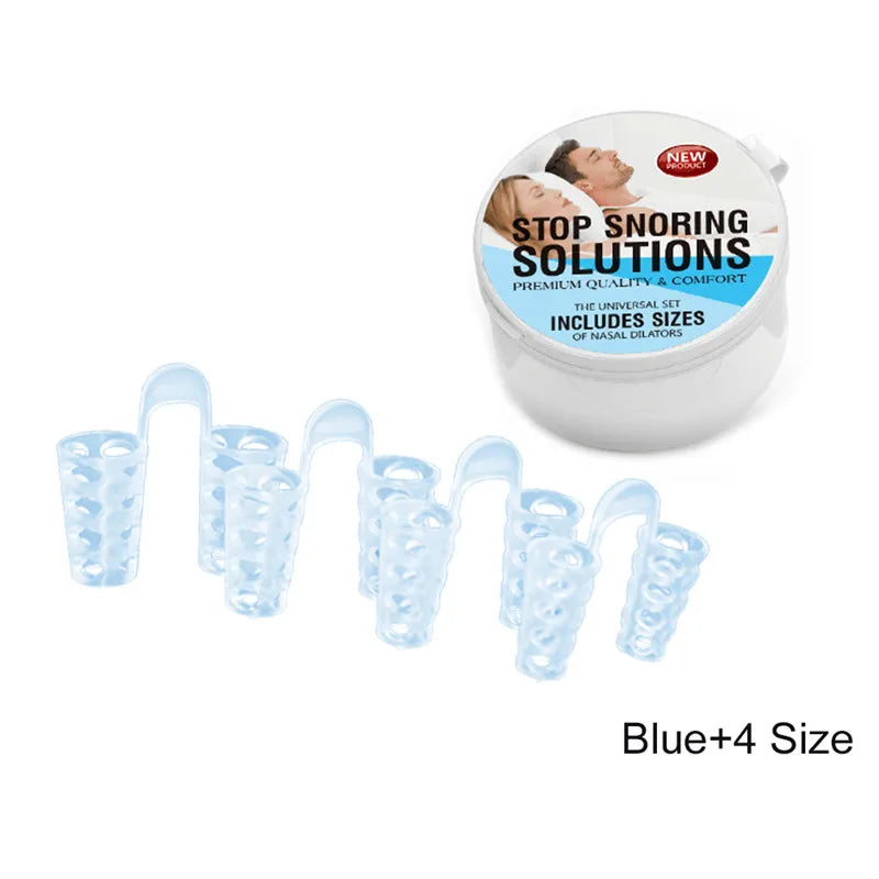 Anti Snore Nose Clip Apnea Breathing Aid Sleep Device