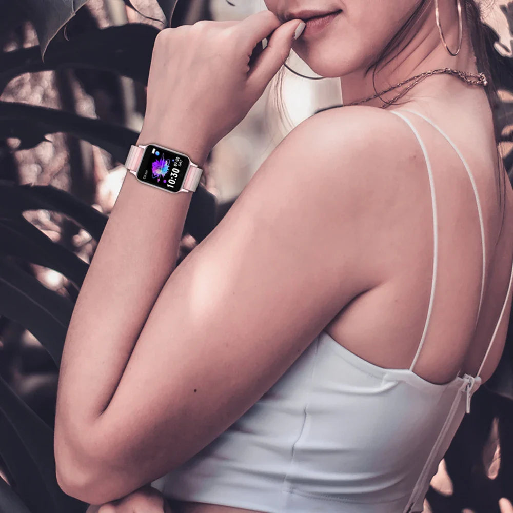 T96 Smart Watch Body Temperature Heart Rate Fitness Tracker