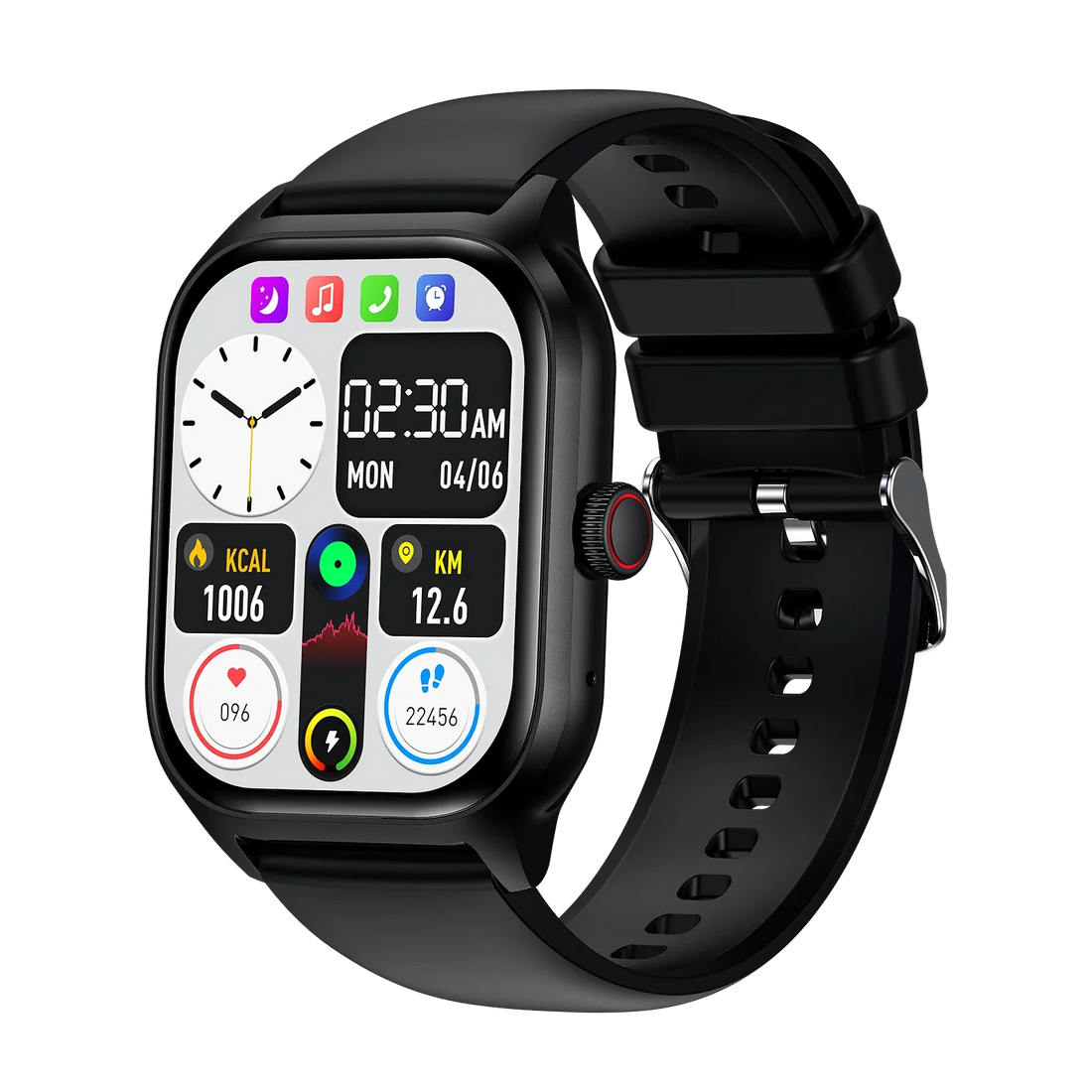 LT10 Smart Watch Bluetooth Call Fitness Tracker Touch Display