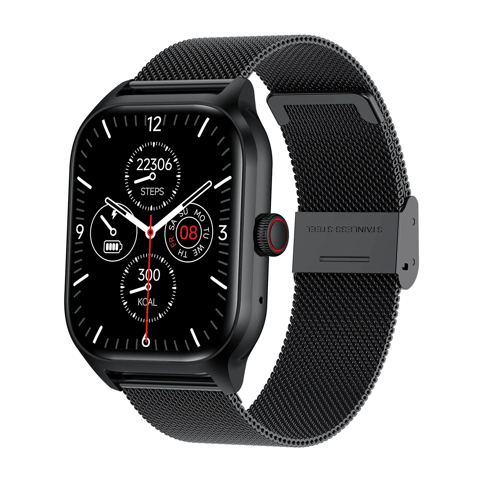 LT10 Smart Watch Bluetooth Call Fitness Tracker Touch Display