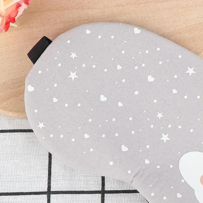 Kids Sleeping Mask Cute Cartoon Eye Cover Travel Blindfold