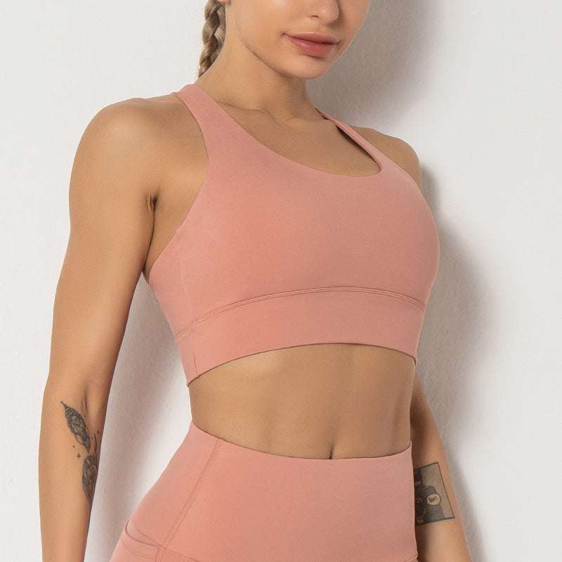Shockproof Running Outer Wear Sports Solid Color Fitness Yoga Clothes Women